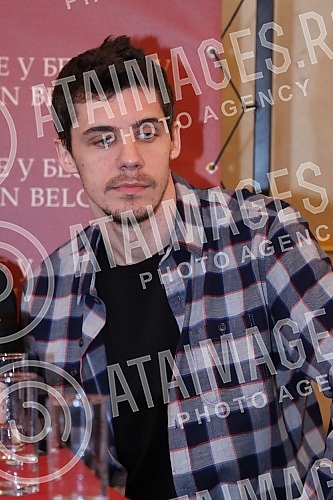 A press conference was held at the National Theater on the occasion of the premiere of August Strindberg's play 