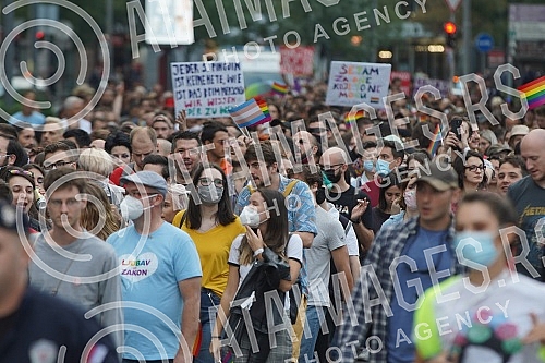 The Pride Parade 2021 under the slogan 