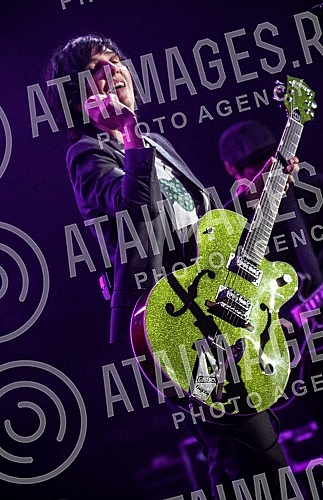 Concert of Scottish pop rock band from Glasgow - Texas held on Sports hall 