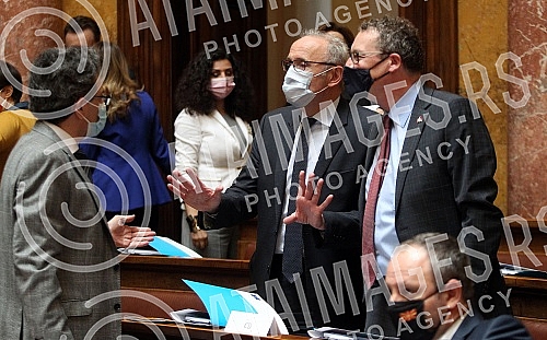 The symposium in the Assembly of Serbia marked the 20th anniversary of the Council of Europe Office in Belgrade.
Simpozijumom u Skupstini Srbije obelezeno je 20 godina rada Kancelarije Saveta Evrope u Beogradu. The symposium in the Assembly of Serbia marked the 20th anniversary of the Council of Europe Office in Belgrade.
Simpozijumom u Skupstini Srbije obelezeno je 20 godina rada Kancelarije Saveta Evrope u Beogradu.