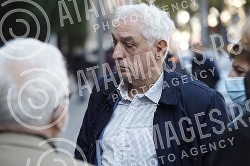 The Democratic Party and the Assembly of Free Serbia held a joint press conference in front of the Ministry of Health and Of the Republic Public Prosecutor's Office, and the topic of the conference was the filing of criminal charges against the Prime