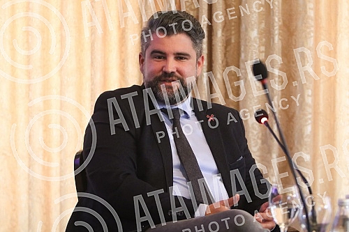 Panel discussion on the state and prospects of entrepreneurship in Serbia.Panel diskusija o stanju i perspektivama preduzetnistva u Srbiji.