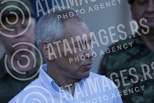 Deputy Prime Minister and Minister of Defense Nebojsa Stefanovic, Chief of General Staff of the Serbian Army General Milan Mojsilovic, Ambassador of the Russian Federation Aleksandar Bocan-Kharcenko and Defense Envoy Major General Aleksandar Zincenko