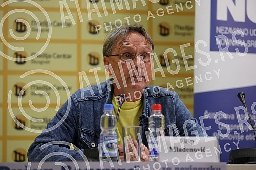 The Dusan Bogavac award ceremony was held in the Media Center.Svecana dodele nagrade Dusan Bogavac odrzana je u Medija centru.