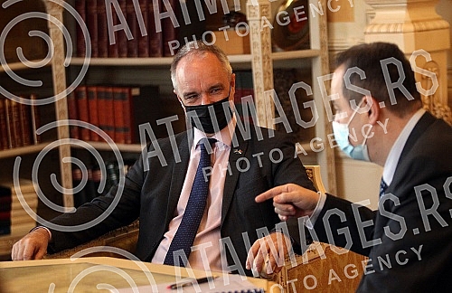 President of the Assembly of Serbia Ivica Dacic met with the Ambassador of Sweden Jan Lundin.Predsednik Skupstine Srbije Ivica Dacic sastao se sa ambasadorom Svedske Janom Lundinom. 