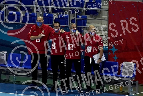 The first qualifying match for the Mens EHF EURO 2022 between Serbia and France.
Prva utakmica kvalifikacija za EHF Evropsko prvenstvo 2022 . izmedju Srbije i Francuske The first qualifying match for the Mens EHF EURO 2022 between Serbia and France.
Prva utakmica kvalifikacija za EHF Evropsko prvenstvo 2022 . izmedju Srbije i Francuske