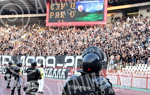 The match of the seventh (7 rounds) of Serbia Superliga was played at the stadium 