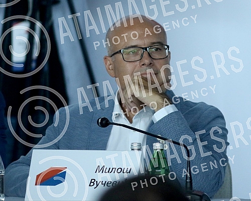 Session of the Main Board of the Serbian Progressive Party held at Pinky Hall.
Sednica Glavnog odbora Srpske napredne stranke odran u hali Pinki. Session of the Main Board of the Serbian Progressive Party held at Pinky Hall.
Sednica Glavnog odbora Srpske napredne stranke odran u hali Pinki.