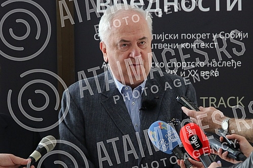 The President of the National assembly of the Republic of Serbia, Ivica Dacic, visited the exhibition 