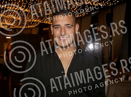 Singer Darko Lazic s recording new music spot.Snimanje novog spota pevac Darko Lazic.