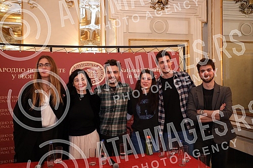 A press conference was held at the National Theater on the occasion of the premiere of August Strindberg's play A press conference was held at the National Theater on the occasion of the premiere of August Strindberg's play