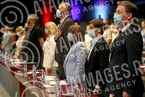 The Prime Minister of the Republic of Serbia Ana Brnabic participated in the Summit of Serbian Youth and Students of the Balkans under the slogan The Prime Minister of the Republic of Serbia Ana Brnabic participated in the Summit of Serbian Youth and Students of the Balkans under the slogan