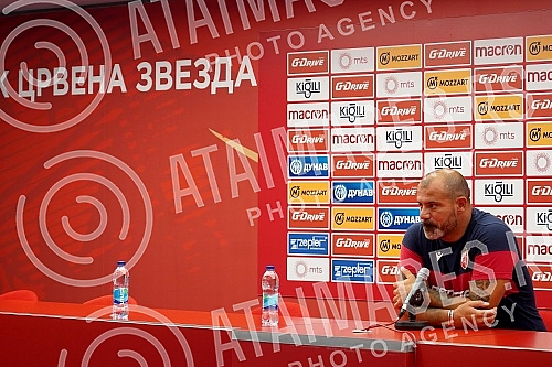 A press conference on the occasion of the match of the 1st round of the Serbian Super League, between Red Star and Vojvodina, was held in the Media Center of the 