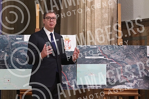 The President of the Republic of Serbia Aleksandar Vucic met with representatives of the Chinese construction company Power Construction Corporation of China Limited, and after the meeting a Commercial Agreement on the design and construction of the 