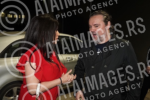 Recording of the TV show Ami G Show on Pink TV in Simanovci.Snimanje tv emisije Ami G Show na televiziji Pink u Simanovcima.