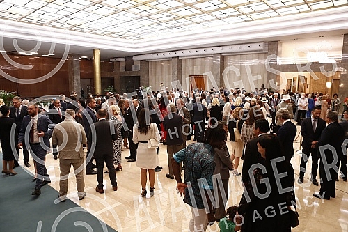 The Embassy of the Kingdom of Morocco organized an event on the occasion of Africa Day in the Palace of Serbia.Ambasada Kraljevine Maroka je organizovala u Palati Srbija dogadjaj povodom Dana Afrike.