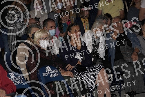 Opening of Milena and Gaga Square (corner of Milesevska and Cara Nikolaja streets).Otvaranje Skvera Milene i Gage (ugao ulica Milesevske i Cara Nikolaja).