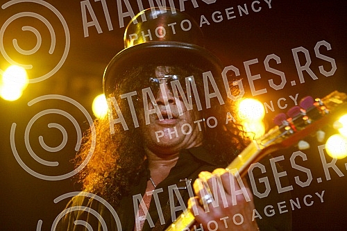 Koncert Slesa (Saul Hudson poznatiji kao Slash) u Beogradskoj areni