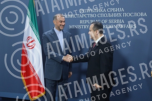 Ivica Dacic met with the Minister of Foreign Affairs of Iran Hossein Amir Abdollahian.Ivica Dacic sastao se sa ministrom inostranih poslova Irana Hoseinom Amir Abdolahijanom. 