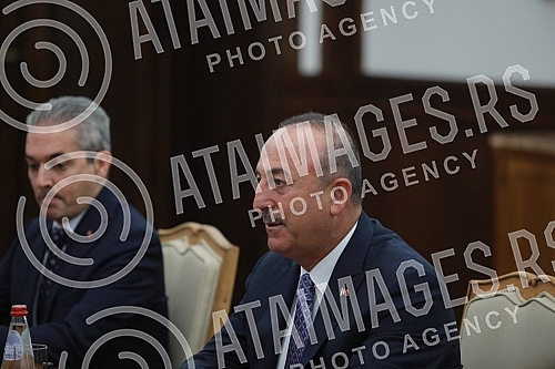 The President of the Republic of Serbia, Aleksandar Vucic, met with the Minister of Foreign Affairs of the Republic of Turkey, Mevlut Cavusoglu.Predsednik Republike Srbije Aleksandar Vucic sastao se sa ministrom spoljnih poslova Republike Turske Mev