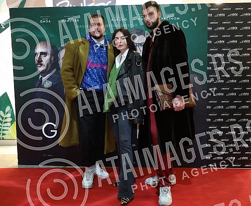 The long-awaited Serbian premiere of the film 