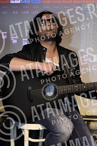 The press conference of the Bulgarian representative at the Eurovision Song Contest Ronnie Romero was held in Wurst Platz.Konferencija za medije bugarskog predstavnik na Eurosongu   Ronijea Romera odrzana je u Wurst Platzu.