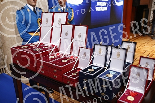 The President of the Republic of Serbia, Aleksandar Vucic, presented Vidovdan decorations to deserving individuals and institutions, after which a formal reception was organized on the occasion of Vidovdan and the inauguration of the President of the