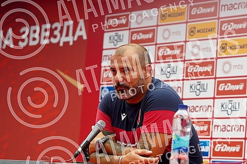 A press conference on the occasion of the match of the 1st round of the Serbian Super League, between Red Star and Vojvodina, was held in the Media Center of the 