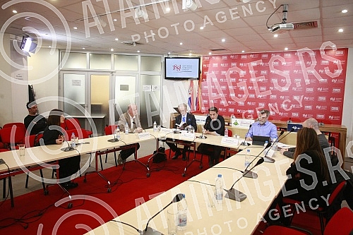 d journalist's communication of magazine Nedeljnik, the magazine reported, the Journalists' Association of Serbia organized a panel 