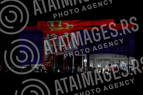 As of today, March 8, Novak Djokovic is officially the best tennis player in the world of all time, and in honor of that, a projection of footage with his best moves in his career so far will be shown on the facade of the Belgrade City Assembly build As of today, March 8, Novak Djokovic is officially the best tennis player in the world of all time, and in honor of that, a projection of footage with his best moves in his career so far will be shown on the facade of the Belgrade City Assembly build