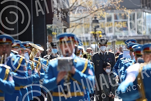 As a gift to the citizens, on the occasion of the Serbian Army Day, the Representative Orchestra of the Guard and the Art Ensemble of the Ministry of Defense As a gift to the citizens, on the occasion of the Serbian Army Day, the Representative Orchestra of the Guard and the Art Ensemble of the Ministry of Defense