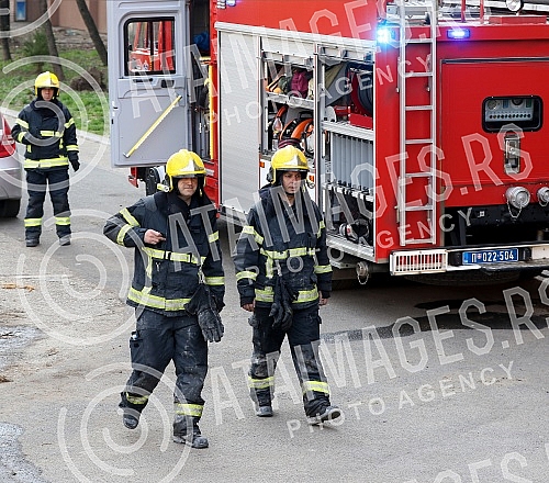 In a fire early this morning, six people were killed and six injured in a tapeworm in Milutin Milankovic Boulevard in New Belgrade, the Interior Ministry said.U pozaru rano jutros u soliteru u Bulevaru Milutina Milankovica u Novom Beogradu, smrtno j