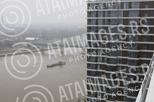 The President of Serbia Aleksandar Vucic and the President of the company 