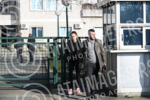 Former State Secretary of the Ministry of the Interior, Dijana Hrkalovic, was questioned in the premises of the Service for the Fight against Organized Crime (SBPOK) in Makis.Bivsa drzavna sekretarka MUP-a Dijana Hrkalovic saslusana je u u prostori