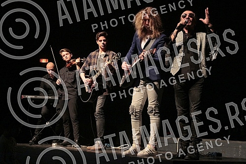 Concert of Zeljko Bebek held in Sava centar.Koncert Zeljka Bebeka u Sava centru.