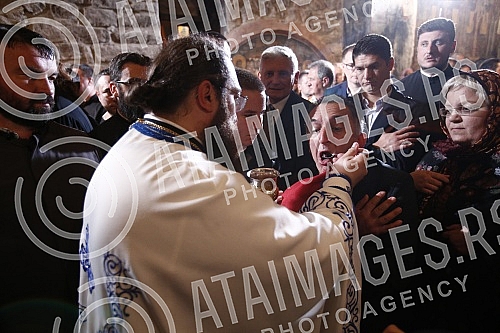 The Serbian Patriarch Porfirije was enthroned in the Peck Patriarchate Monastery, in Kosovo and Metohija, on the throne of the Archbishop of Pec and Serbian Patriarchs, and the act of ordination took place on the Feast of the Intercession of the Bles