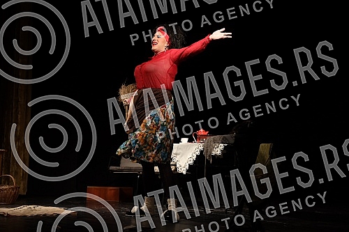 Celebrities at the play 