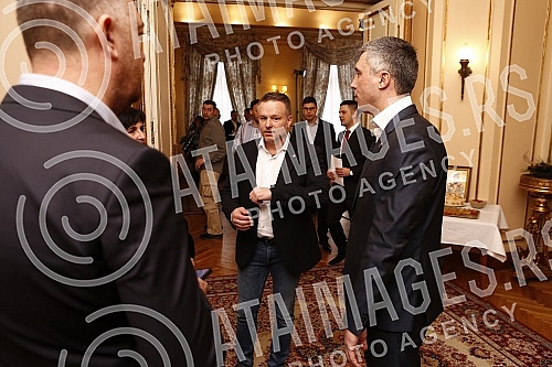 The ceremony on the occasion of the official start of the campaign of the Serbian Movement Dveri and the Patriotic Bloc and Savindan - the celebration of the Serbian Movement Dveri was held at the Aero Club.Svecanost povodom zvanicnog pocetka kampa