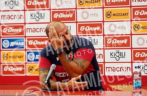 A press conference on the occasion of the match of the 1st round of the Serbian Super League, between Red Star and Vojvodina, was held in the Media Center of the A press conference on the occasion of the match of the 1st round of the Serbian Super League, between Red Star and Vojvodina, was held in the Media Center of the