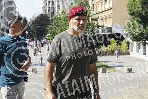 Associations Zavicaj and Coordination organized a memorial service in the Church of St. Mark in Belgrade to all victims of the Croatian action Storm, when around 250,000 Serbs were expelled from Croatia.Udruzenja Zavicaj i Koordinacija organizovali
