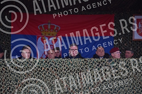 The President of the Republic of Serbia, Aleksandar Vucic, is staying in the Nisava District, and on the third day he visited the Military Airport 