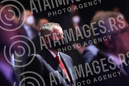 The ceremonial academy in Belgrade's Kombank hall marked the Day of Remembrance for the victims of the 1999 NATO aggression.
Svecanom akademijom u beogradskoj Kombank dvorani, obelezen je Dan secanja na stradale u NATO agresiji 1999. godine. The ceremonial academy in Belgrade's Kombank hall marked the Day of Remembrance for the victims of the 1999 NATO aggression.
Svecanom akademijom u beogradskoj Kombank dvorani, obelezen je Dan secanja na stradale u NATO agresiji 1999. godine.