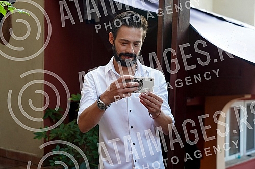 The last day of filming of the series 