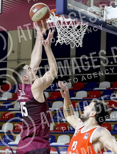 ABA League, 18th round FMP vs Cedevita Olimpija (Slovenia) held in FMP hall.18 kolo ABA lige izmedju KK FMP i KK Cedevita Olimpija odigrana u hali FMP.