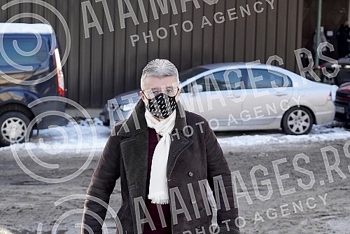 Shooting of Zvezda Granda held in Grand TV.Snimanje emisije Zvezde granda u tv studiju Grand televizije