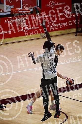 The open part of the training of the players of KK Partizan Mozzart Bet in the small hall of the Stark Arena and making statements before the trip to Berlin, where on Friday, October 7, the first match of this year's Euroleague season awaits them, ag