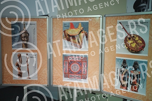 The PTT Museum in Belgrade hosted a promotion of commemorative postage stamps 