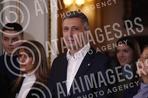 The ceremony on the occasion of the official start of the campaign of the Serbian Movement Dveri and the Patriotic Bloc and Savindan - the celebration of the Serbian Movement Dveri was held at the Aero Club.Svecanost povodom zvanicnog pocetka kampa