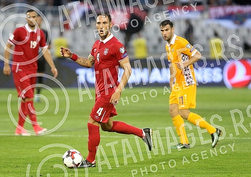 The match between the national teams of Serbia and Moldova within the qualifications for the World Cup in Russia 2018.Utakmica izmedju reprezentacija Srbije i Moldavije u okviru kvalifikacija za Svetsko prvenstvo u Rusiji 2018.