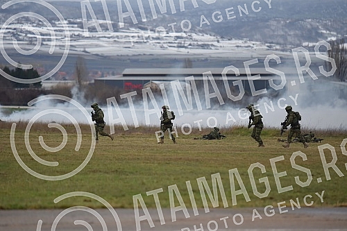 The President of the Republic of Serbia, Aleksandar Vucic, is staying in the Nisava District, and on the third day he visited the Military Airport 